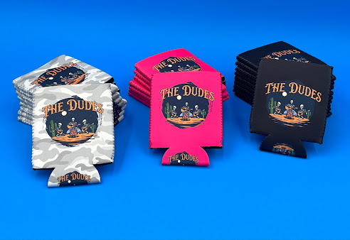 THE DUDEDEFS koozies from the Freedom Designs Google Business listing