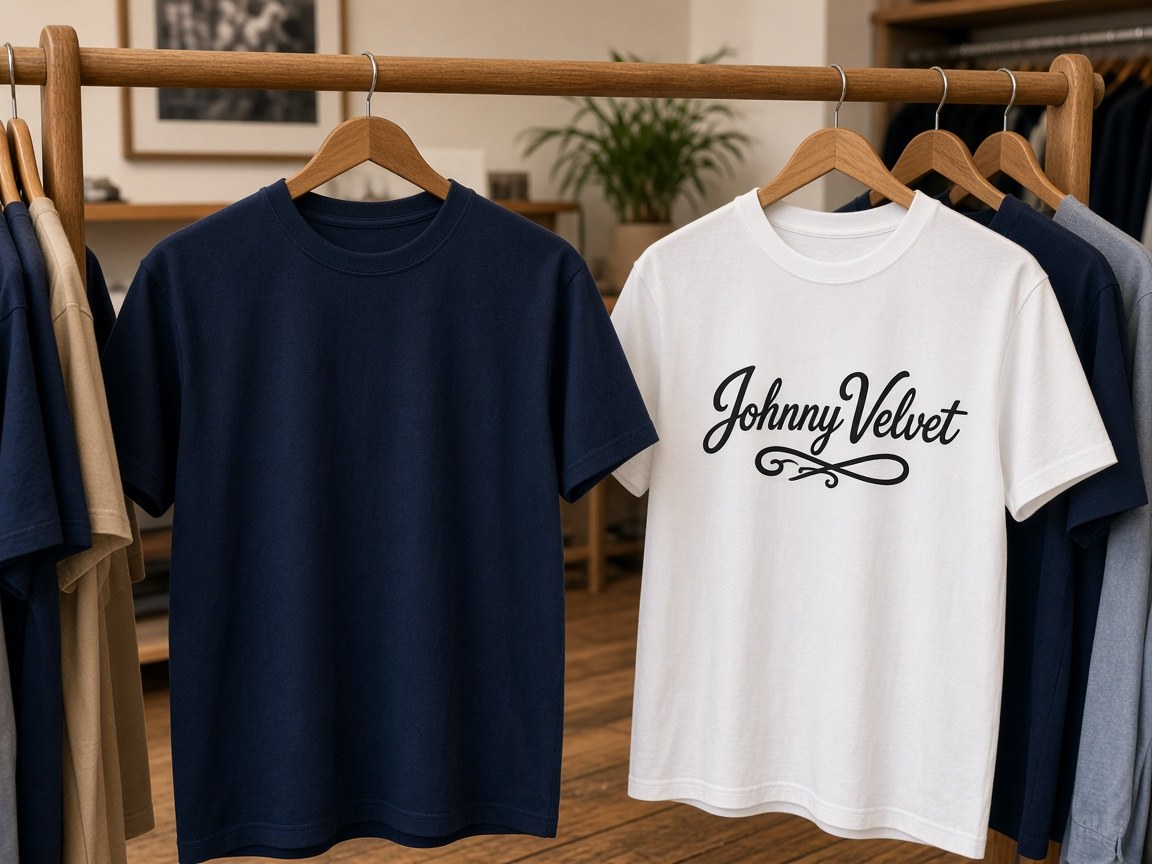 Johnny Velvet Tees shirts from the shop's public Google Business listing
